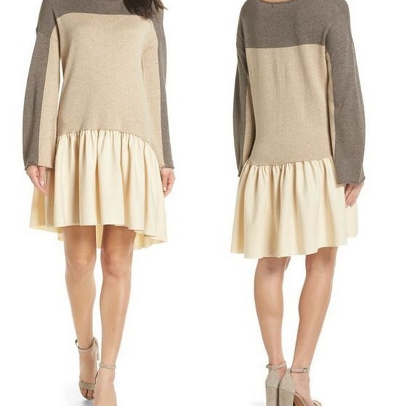 caara Dresses & Skirts - Caara Colorblock Shift Dress Small NWT New